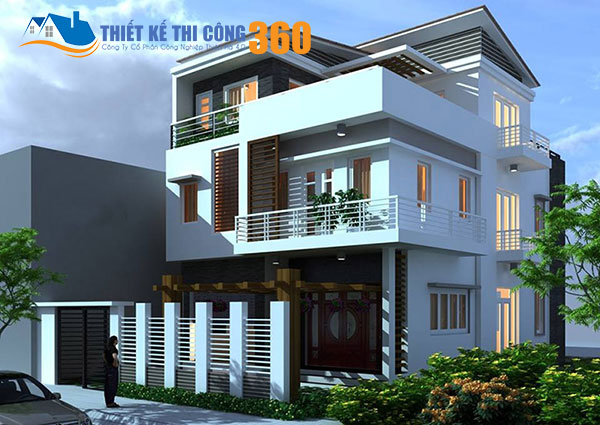 Thầu xây dựng nhà ở gia đình Trọn Gói Giá Rẻ tại Hà Nội